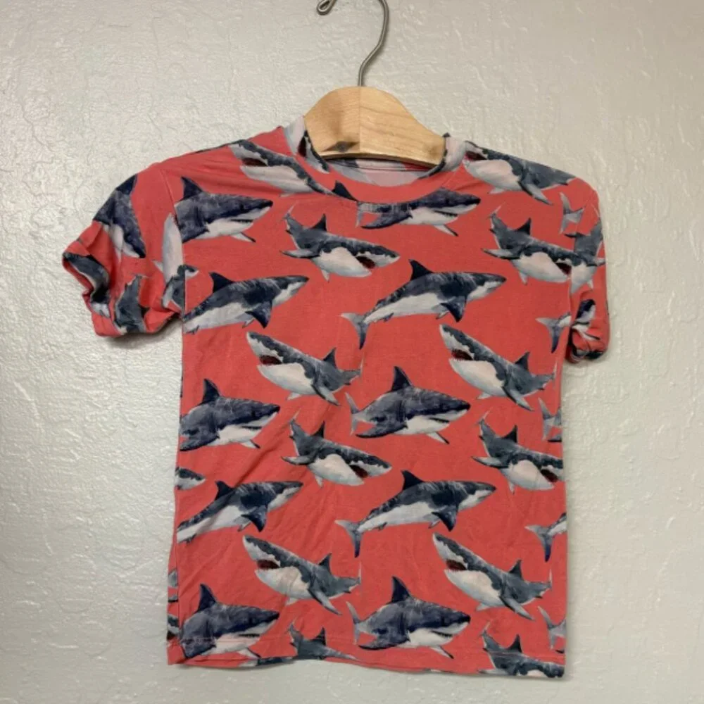 $29 ADD ON bums & roses boys' set shark matching set 3Y Zara Mini Boden Baby Gap
